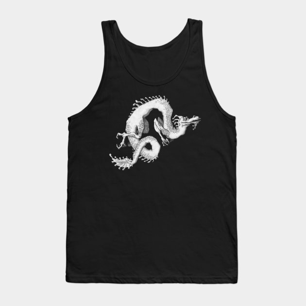 Weird Sickly Dragon Tank Top by chimakingthings